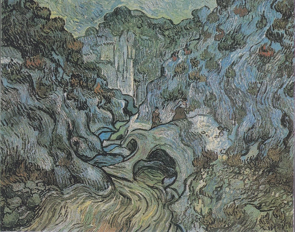  83-Vincent van Gogh-I burroni di Les Peiroulets - Kröller-Müller Museum, Otterlo 